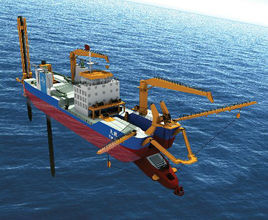 絞吸式挖泥船 絞吸式挖泥船