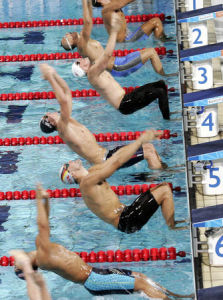 男子4x100米混合泳接力 男子4x100米混合泳接力