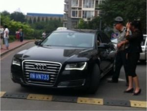 旭日陽剛成員劉剛被曝開豪車持械毆打老人