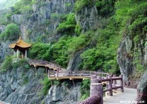 定軍山古棧道 定軍山古棧道