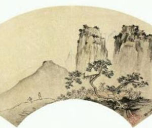周臣·山水扇面 周臣·山水扇面