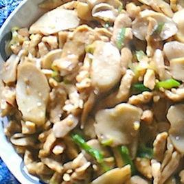 杏鮑菇炒雞肉 杏鮑菇炒雞肉