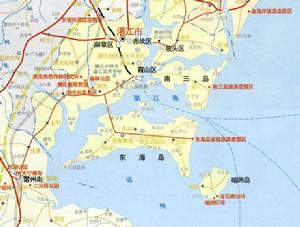 龍海天沙灘位於廣東省湛江市東海島