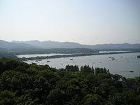 （圖）遠觀蘇堤