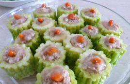 苦瓜肉夾 苦瓜肉夾