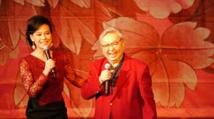 與著名相聲表演藝術家唐傑忠先生互動交流