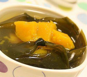 南瓜海帶湯 南瓜海帶湯