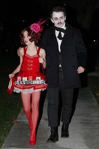 父女共度萬聖節