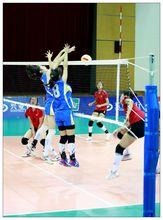 北京女排比賽中4