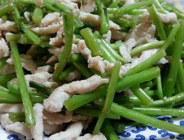 蒿子桿炒雞絲 蒿子桿炒雞絲