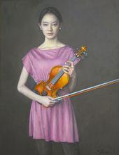 應小傑油畫--(人物肖像)系列