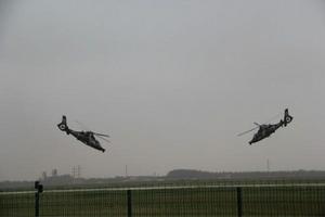 直升機特技表演