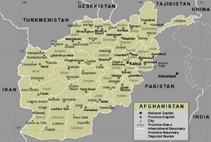阿富汗行政區劃