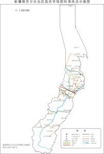 新疆維吾爾自治區昌吉回族自治州昌吉市——地圖