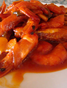 茄汁大蝦 茄汁大蝦