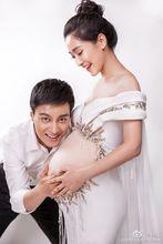 何陶媽的孕育照片