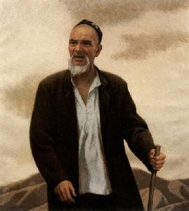 行走的老人 行走的老人