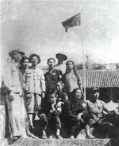 （圖）1949年10月30日，中山解放