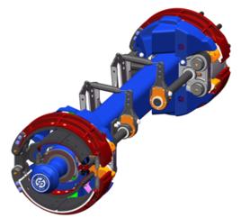 周盤式車軸 周盤式車軸