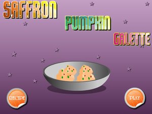 線上玩藏紅花南瓜餅小遊戲