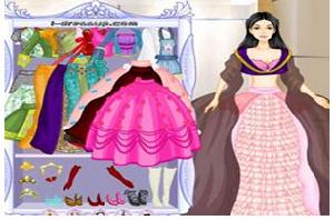 芭比娃娃民族裙 芭比娃娃民族裙