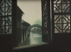 窗格外的橋  30x40cm  2007