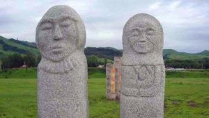 阿爾泰草原石人 阿爾泰草原石人