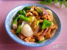 洋蔥青椒炒雞丁 洋蔥青椒炒雞丁