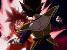 第一次和悟空戰鬥