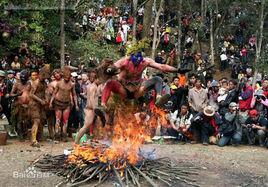 陝北跳火節 陝北跳火節