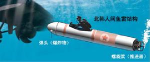 “人間魚雷”是由蛙人直接操縱裝有推進器的魚雷或攜帶水雷的潛水器