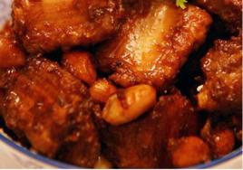 花生燒排骨 花生燒排骨