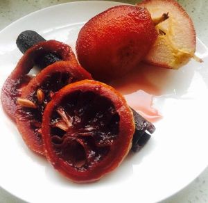 法式紅酒燴啤梨 法式紅酒燴啤梨