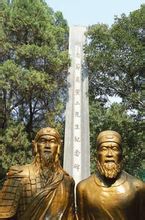 嘉定三屠紀念——上海匯龍潭公園侯黃紀念碑
