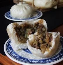 白芸豆醬肉包子 白芸豆醬肉包子
