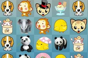 可愛小動物連連看 可愛小動物連連看