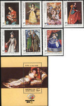 世界名畫《穿衣瑪哈》