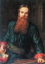 威廉·霍爾曼·亨特自畫像