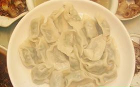 蔥油萵筍餃 蔥油萵筍餃