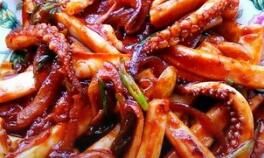 辣椒醬炒魷魚 辣椒醬炒魷魚