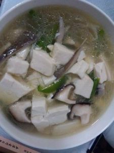 三菌豆腐湯 三菌豆腐湯