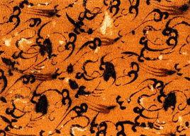 印花敷彩紗 印花敷彩紗