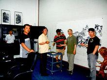 吳定玉、艾國、劉文哲等創作《大愛丹青》