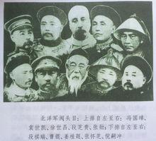 北洋軍閥系統主要將領