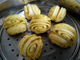 薑黃苦豆子花捲 薑黃苦豆子花捲