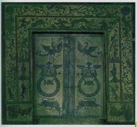 李壽墓石門 李壽墓石門