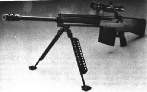 美國波扎P50式12.7mm狙擊步槍