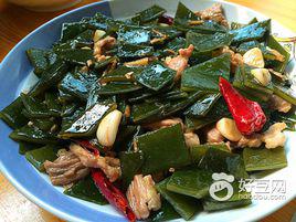 海帶炒肉 海帶炒肉