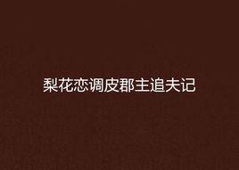 梨花戀調皮郡主追夫記 梨花戀調皮郡主追夫記