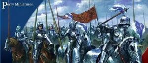 在百年戰爭後期成名的法軍憲兵騎士部隊